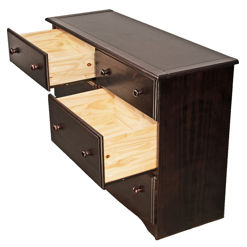 Palace Imports 100% Solid Wood 6-Drawer Dresser